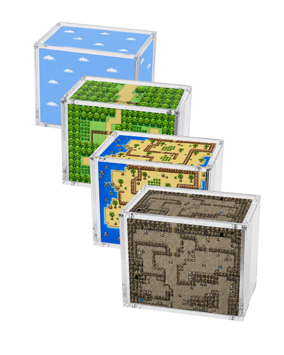 Pixel Landscape Edition - ETB Acrylic Cover [4 Pack]